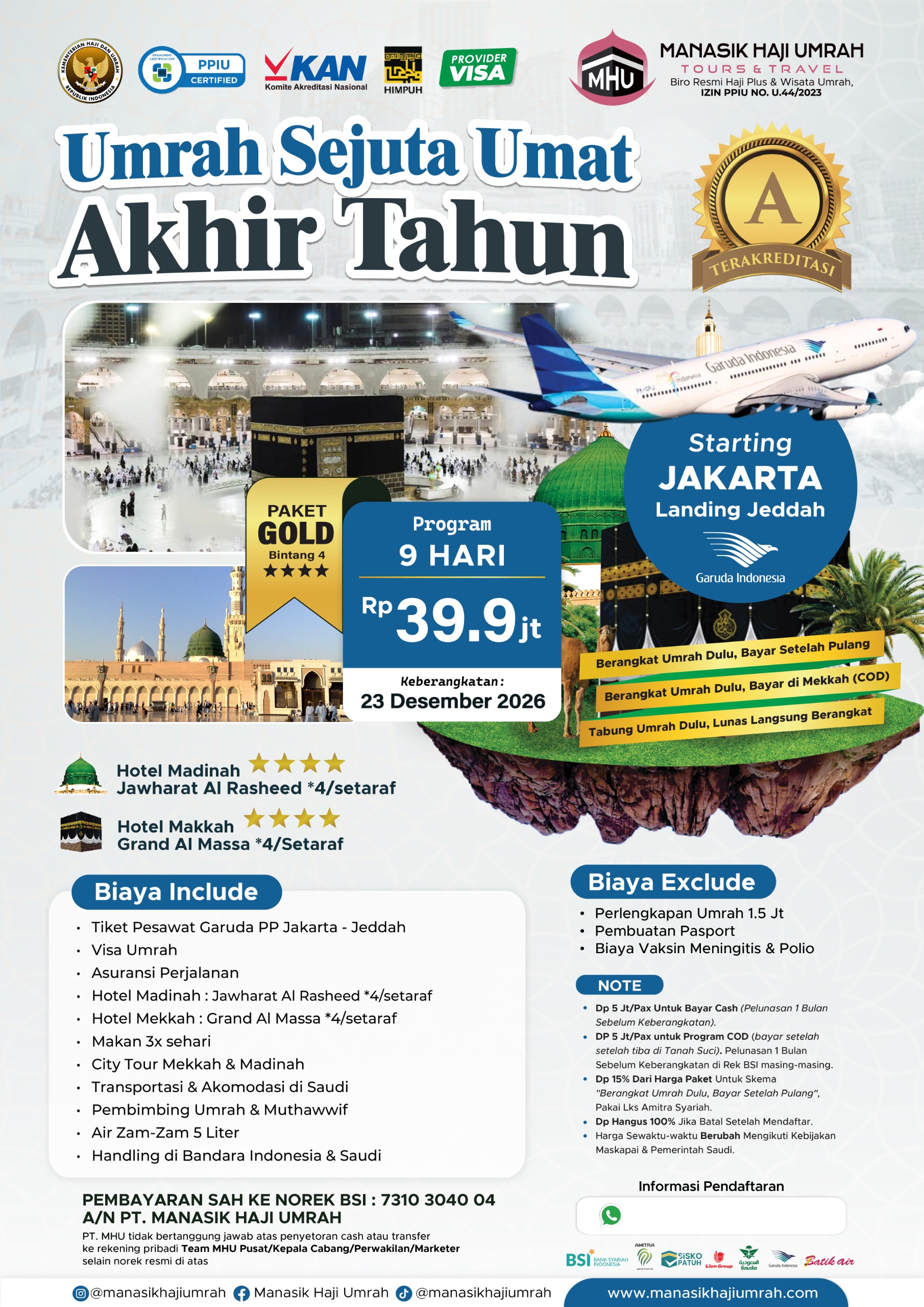 Paket Sejuta Umat Akhir Tahun