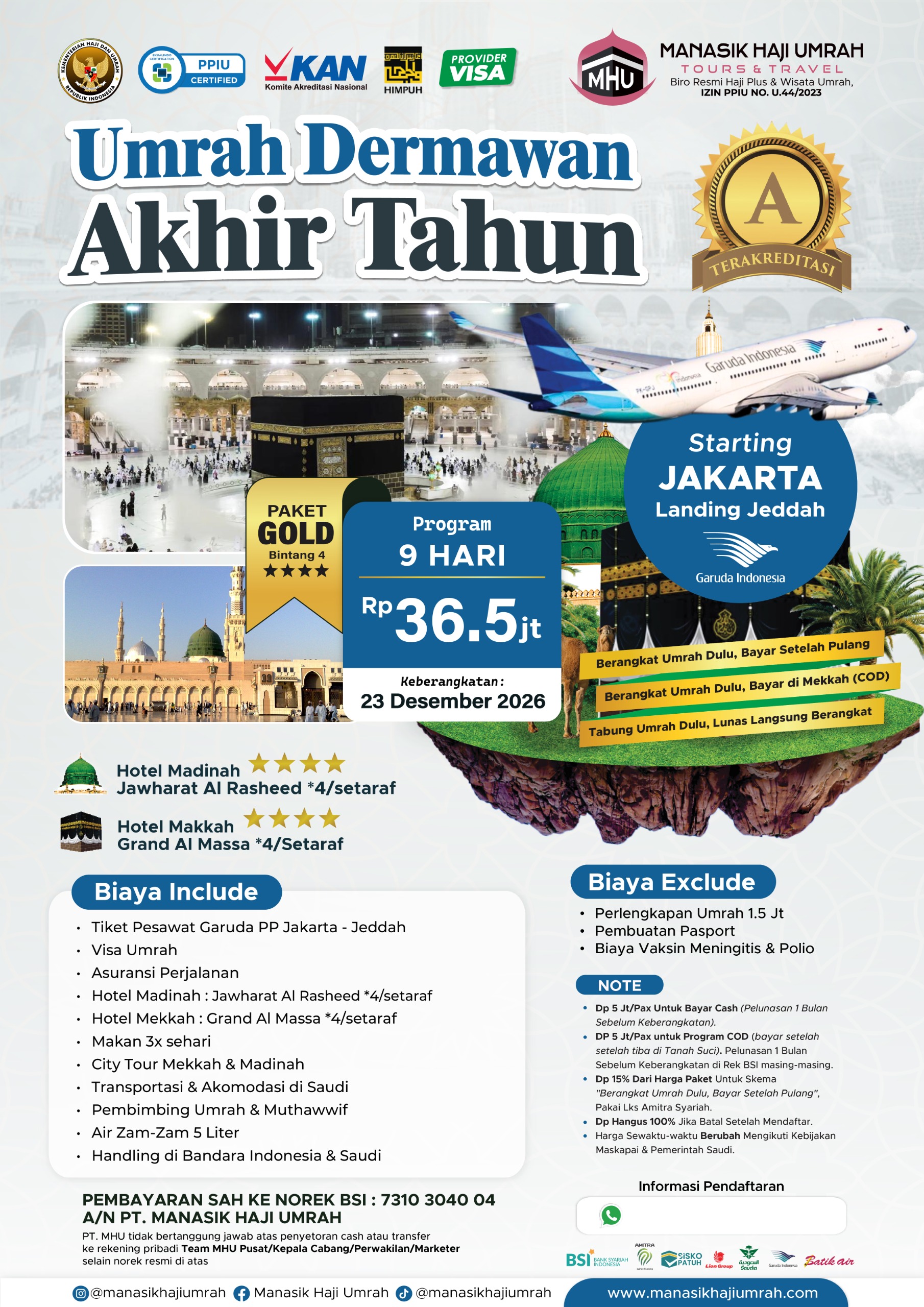 Paket Dermawan Umat Akhir Tahun