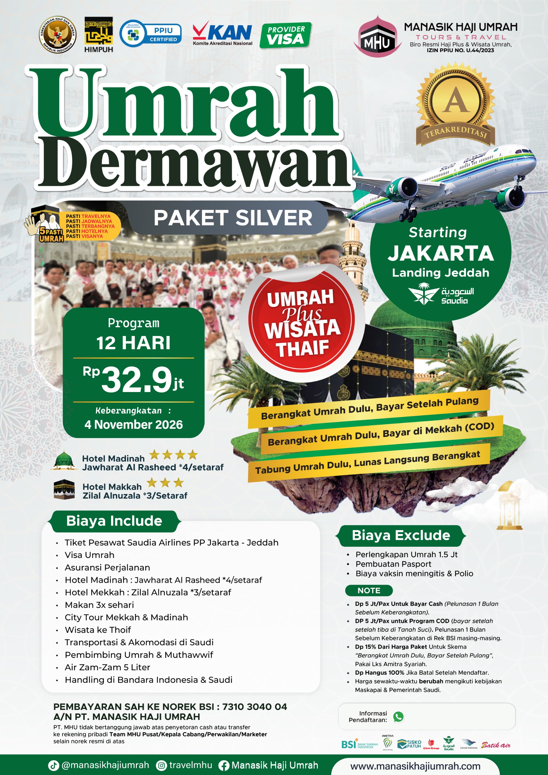 Paket Umrah Dermawan