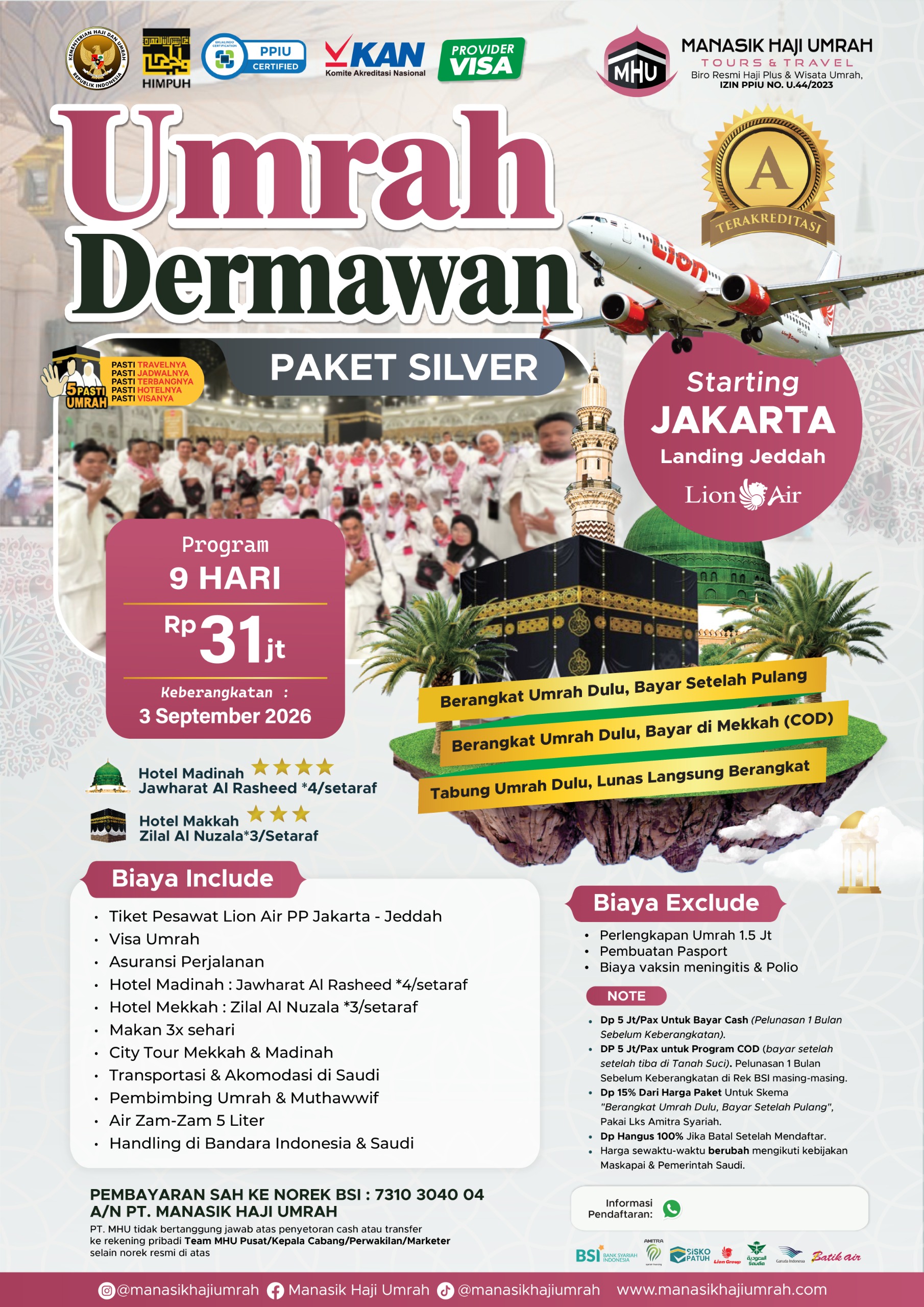 Paket Umrah Dermawan